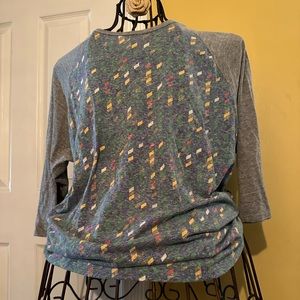 LuLaRoe women’s 3/4 sleeve blouse size 3x